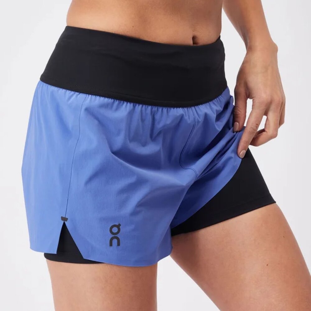 On Running Shorts XS Cobalt / Black - Picture 3 of 14